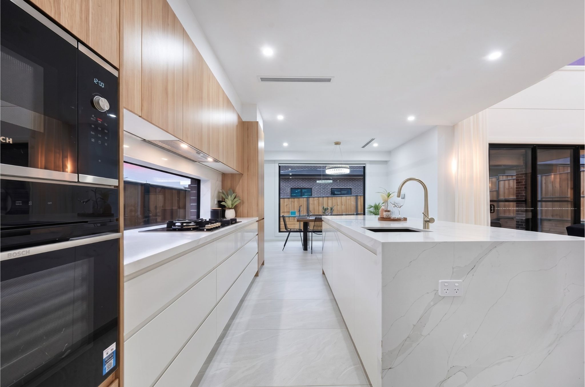 Modern kitchen with island